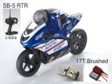 6574-F071: Thunder Tiger SB-5 RTR blau (17T brushed) 6574-F071