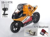 6574-F074: Thunder Tiger SB-5 RTR gelb (17T brushed) 6574-F074