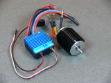 AR-BLS01: Brushless Regler Novatech 75A + Motor 4400kV für 7,4V (2S LiPo) AR-BLS01