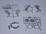 GPW-13: Rahmensatz verchromt Kyosho 1:8 Hang' on GPW-13
