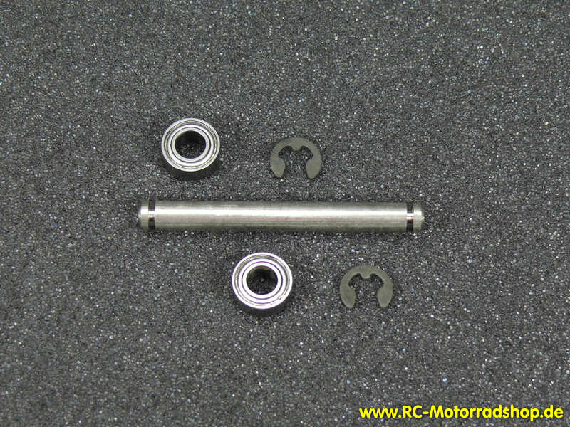 KP-BS05: KP Designs Lenkungswelle standard mit Kugellagern und E-Clips KP-BS05