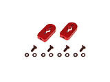 VEN-0497: Satz Kettenspanner Alu rot eloxiert für VMX450 VEN-0497