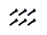 VEN-10011: Innensechskantschrauben Zylinderkopf M2.5 x 10mm schwarz (6) VEN-10011