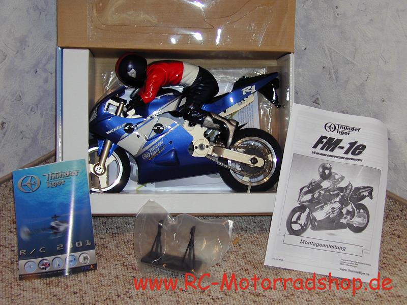 RC-Motorradshop.de - Thunder Tiger FM-1e Yamaha YZF-R1 1:5