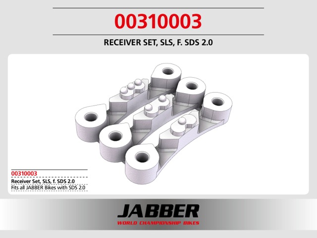00310003: Feder Empfänger Set, SLS, f. SDS 2.0 00310003