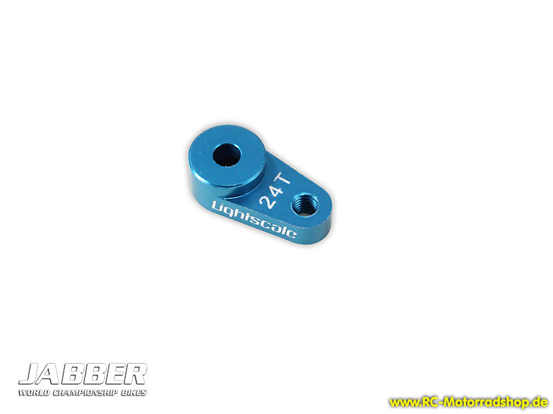 00310024: LIGHTSCALE Alu Servohebel 10mm einarmig 24Z (Hitec) 00310024