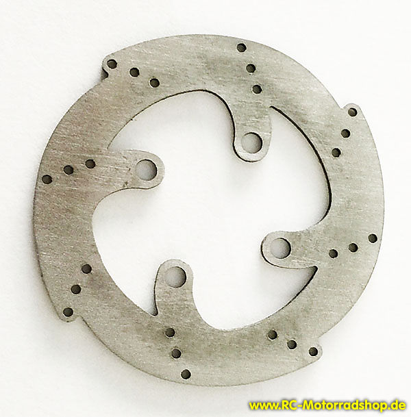 01001018.1: Bremsscheibe vorne/hinten Edelstahl - Ausführung WAVE - RG Evolution 01001018.1