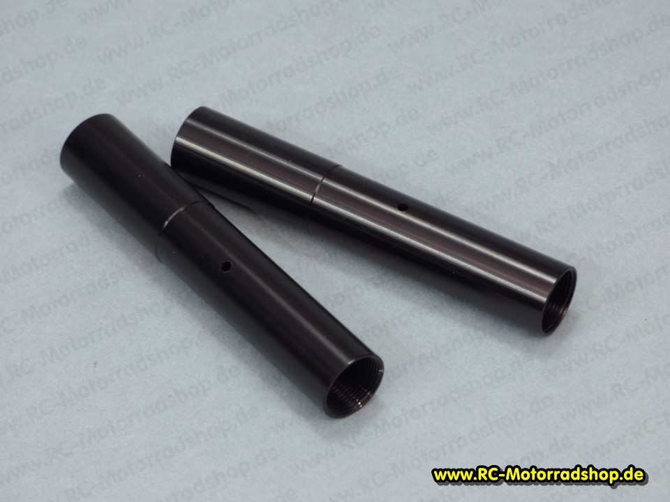 01004002.7BK2: Satz Gabelholme Alu schwarz eloxiert für RG BK-Serie (BK2R / BK3R) - ohne 5mm Shim 01004002.7BK2