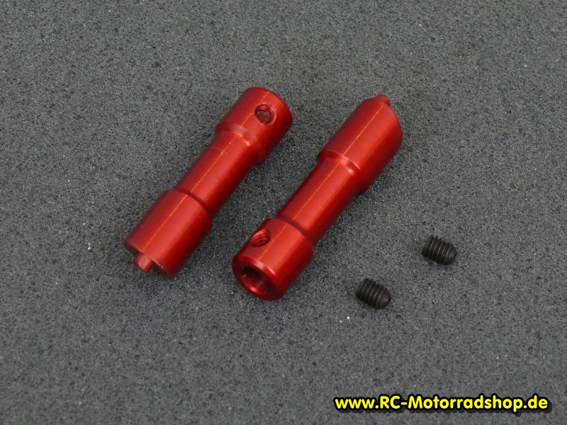 03001052.2R: RG Sturzbügelhalter (2) geneigt (20°), rot, 5,5mm Innendurchmesser 03001052.2R