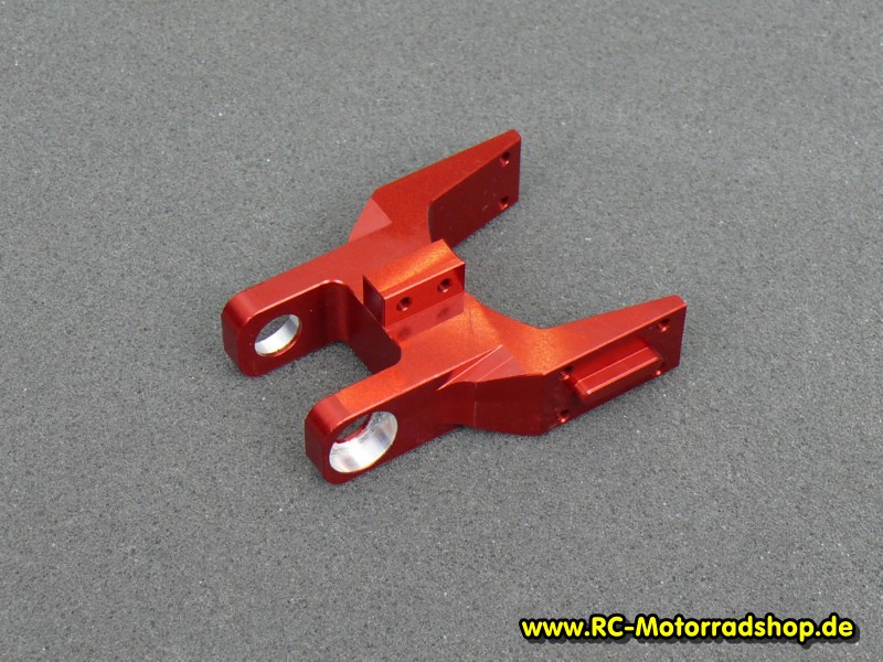 07001001R: Hinterradschwinge (Vorderteil) Alu rot RG Evolution 07001001R