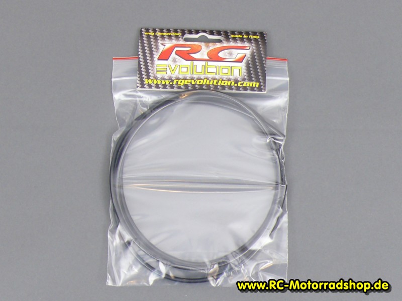 10001011: RG Sturzbügel 4mm schwarz (2 Meter) 10001011
