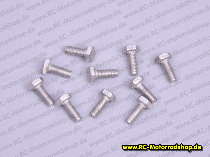 11001030: Sechskantschraube M3x8mm (10) 11001030