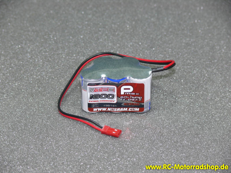 2699161: Nosram VTEC Empfängerakku 6V - 1600 mAh (NiMH) 2699161