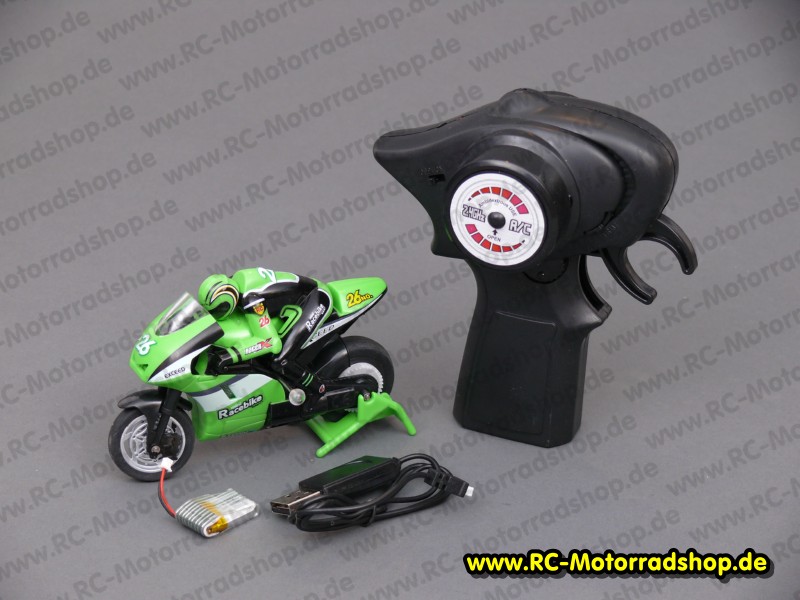 34000200: Xcite RC Mini Racebike RTR - grün 34000200