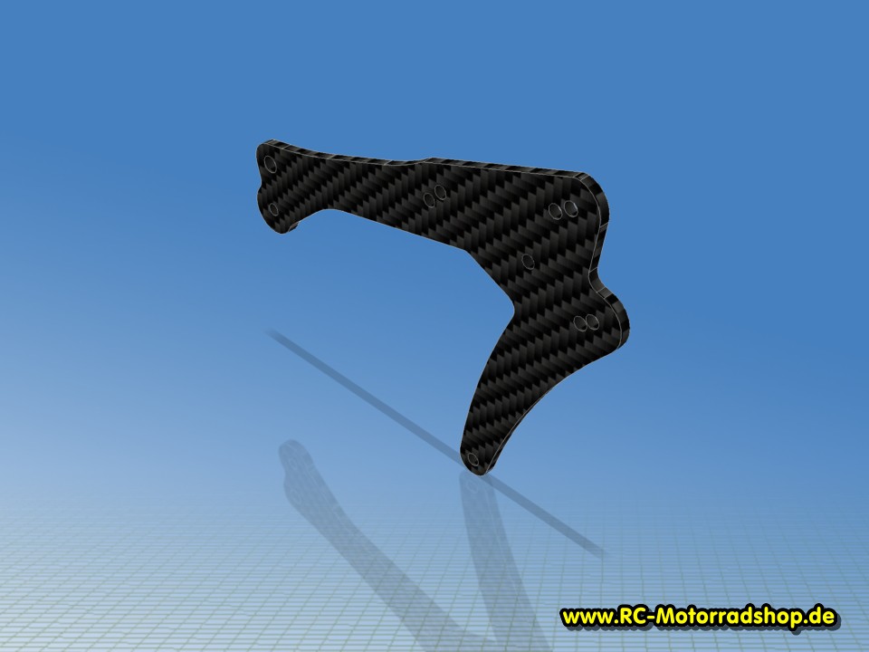 54010203: Chassis Front (1), CFK 2,5mm JABBER TWO 54010203