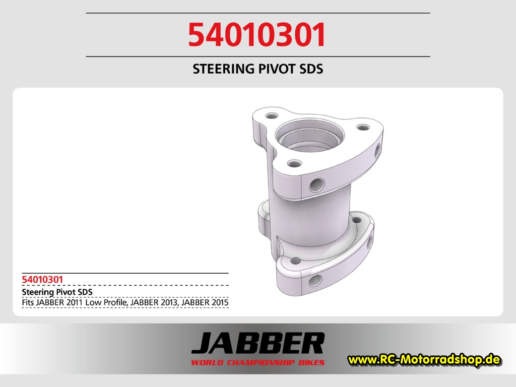 54010301: Lenkkopflagersitz SDS 2.0, Kunststoff Jabber 54010301