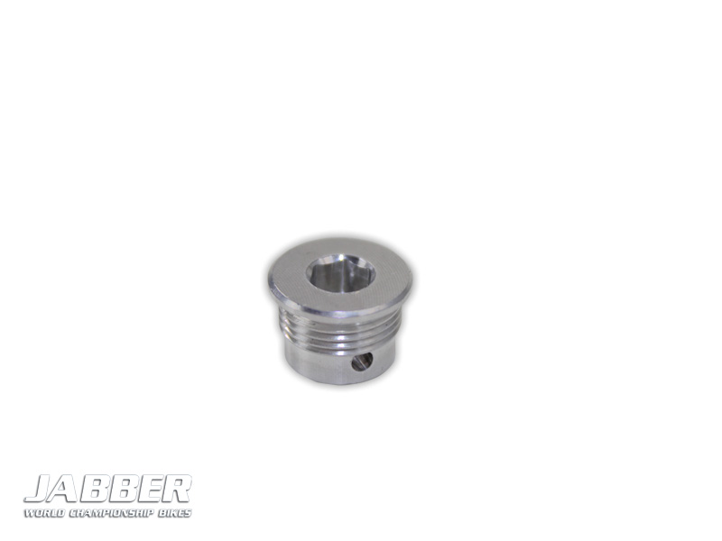 54011230: Gabel Standrohr Abdeckkappe, Alu Jabber 54011230