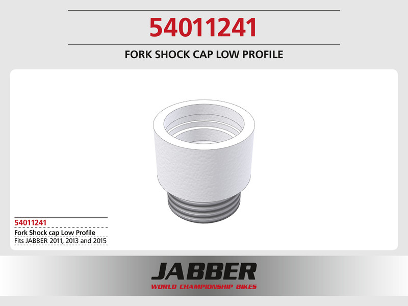 54011241: Gabel Ölkammer Abdeckkappe (1) Low Profile POM Jabber 54011241
