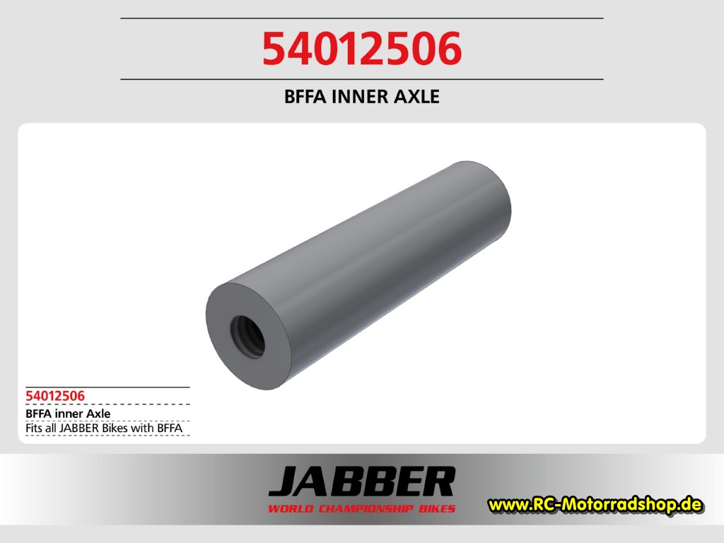 54012506: Vorderachse innen, BFFA 2016 Aluminium 54012506