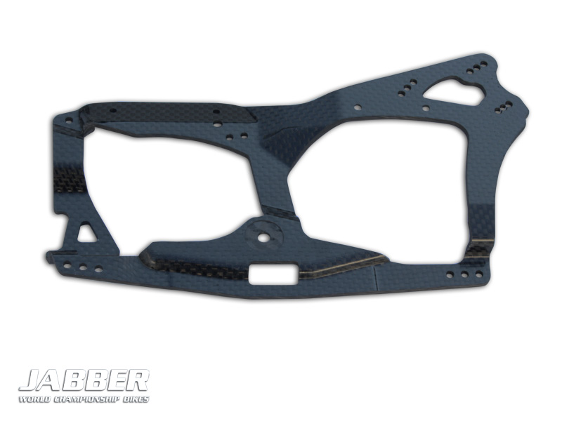54020221: Formteil Chassis rechts, low profile, CFK JABBER 2015 54020221
