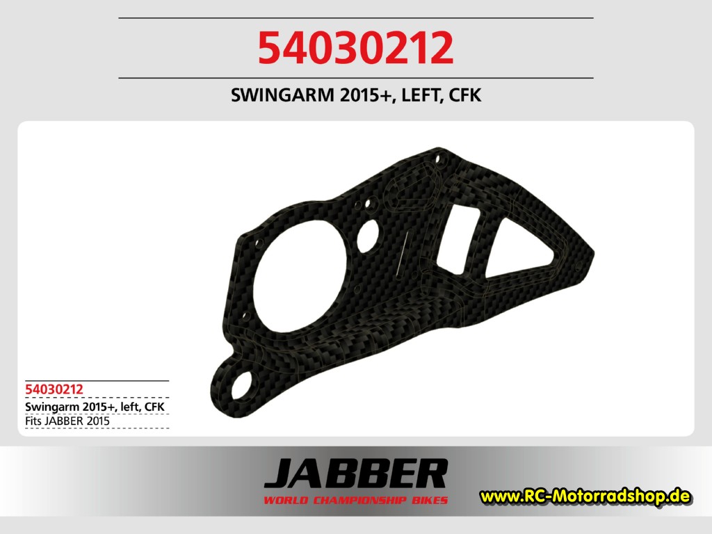 54030212: Schwingarm links, CFK Jabber 2015+ 54030212