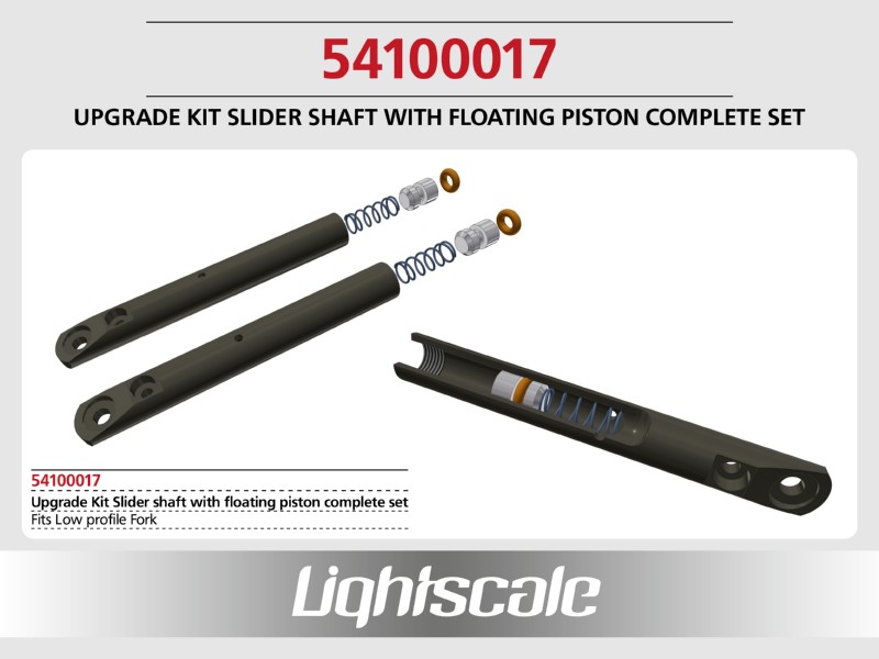 54100017: LIGHTSCALE Upgrade Kit Tauchrohr mit Gegenkolben JABBER 54100017