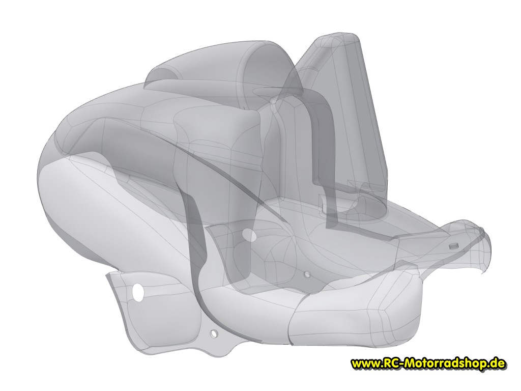 54101400: LIGHTSCALE Verkleidung 2016 Fahrer 1,5mm für JABBER Bike 54101400