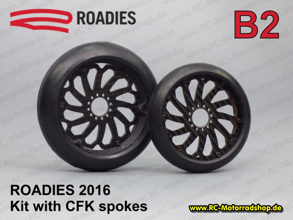 65014200: ROADIES 2016 - Komplett-Set B2 inkl. Felgensternen 65014200