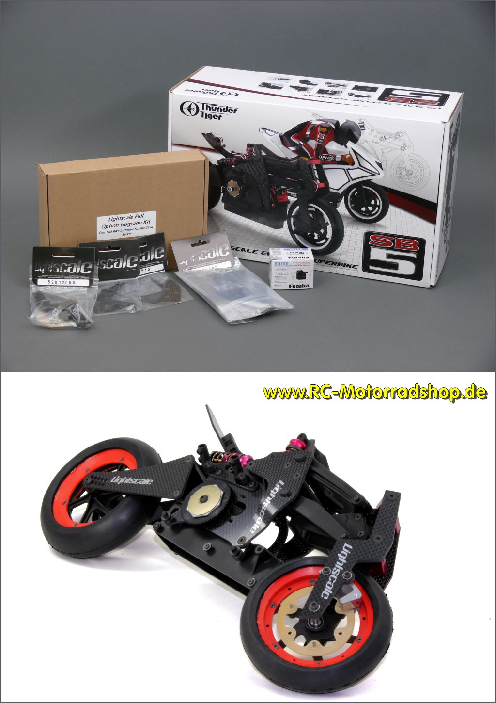 6573-K-LS: SB-5 Race Kit inkl. LIGHTSCALE Full Upgrade Kit 6573-K-LS