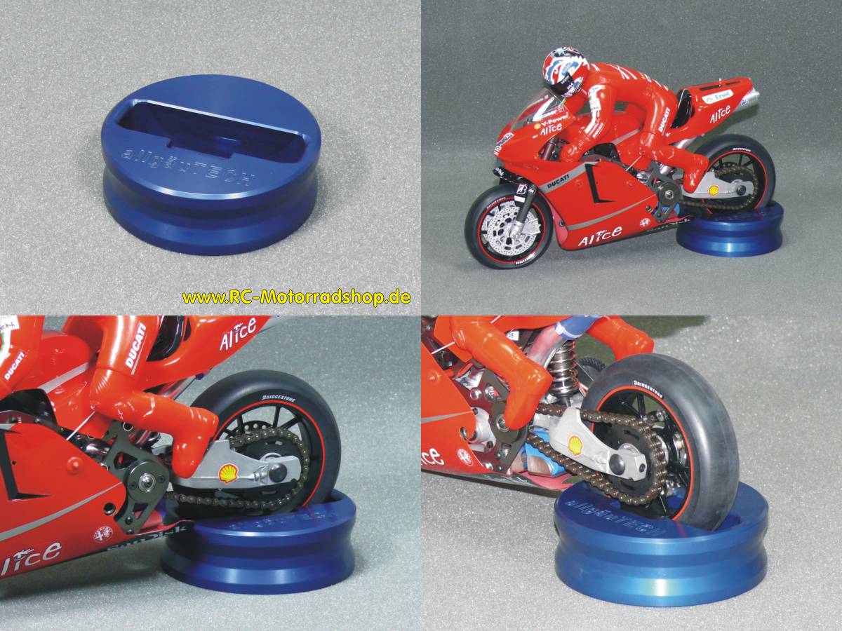 AGT-02: Motorradständer Alu massiv für RC-Bikes Maßstab 1:5 AGT-02