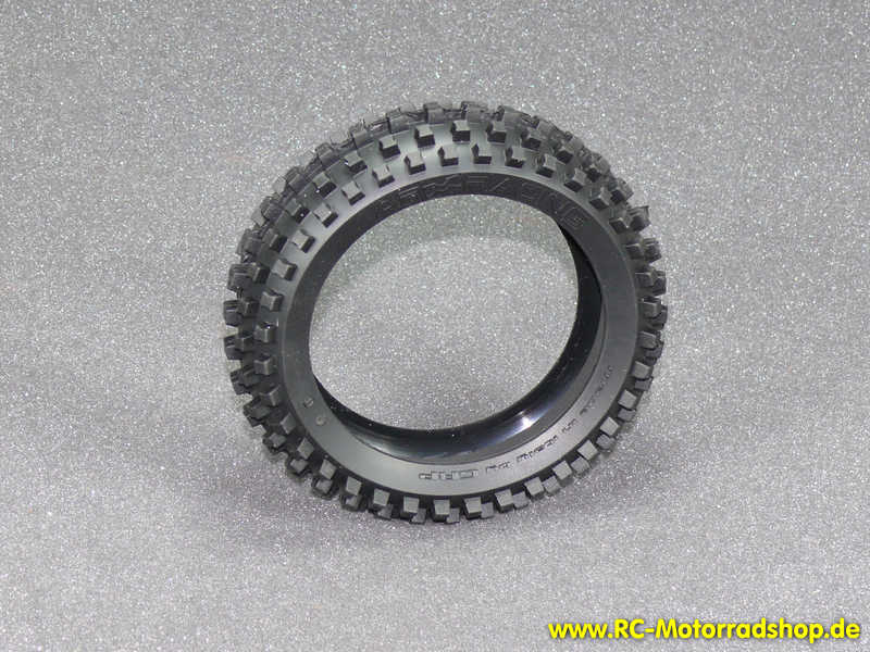 AR-X008/A: Reifen Cross hinten original GRP für 1:4 Motorräder AR-X008/A