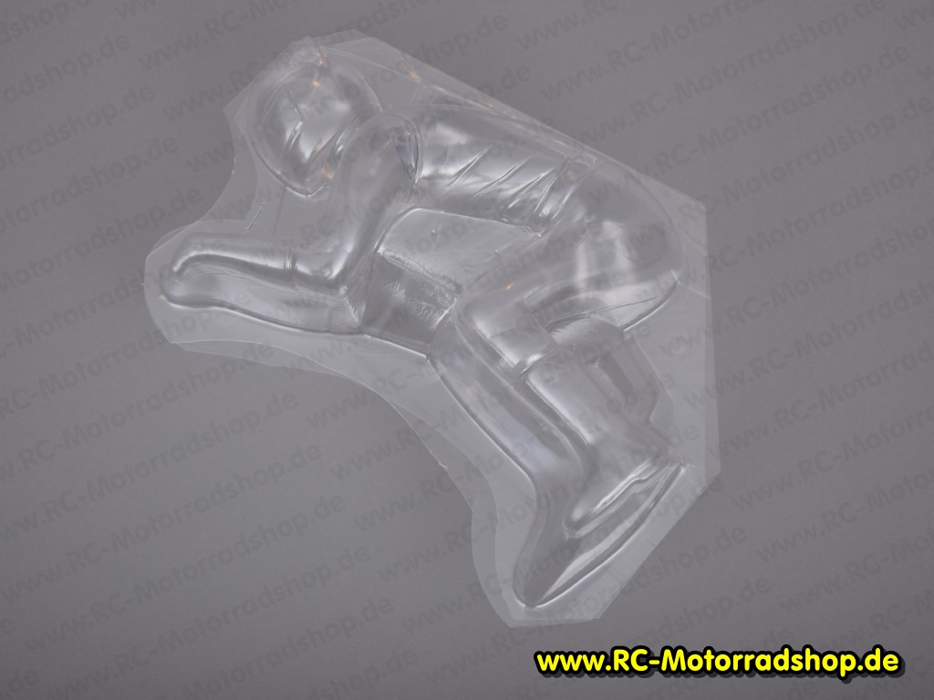 AR-X044SBK: Fahrerpuppe ARX CUSAGO Lexan unlackiert AR-X044SBK