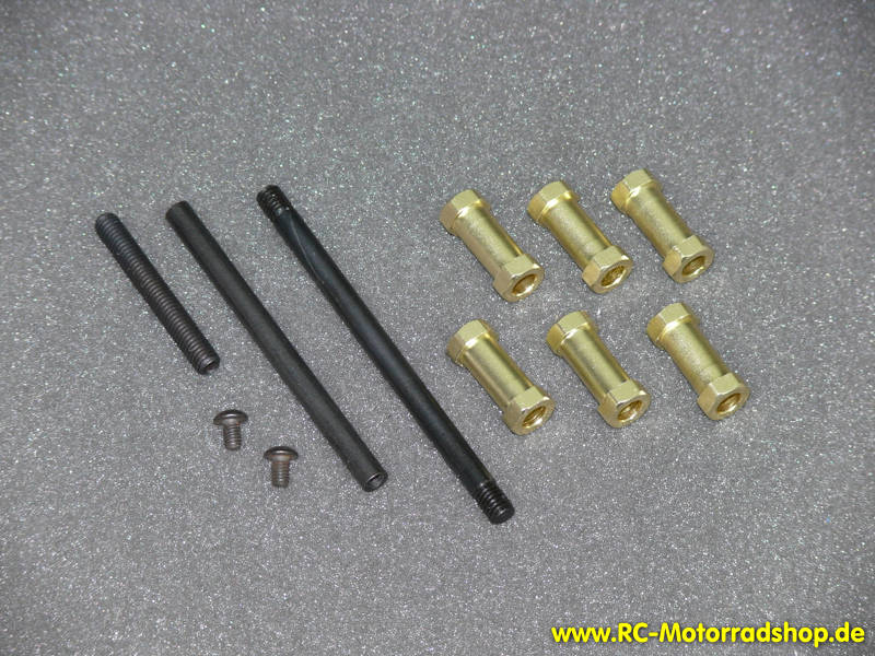 AR-X116: Satz Abstandshalter Hauptrahmen ARm-540 (Supermoto) AR-X116