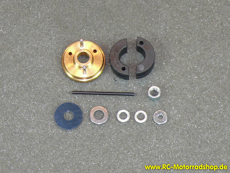 AR-X127-1: Kupplung komplett für AR Verbrennermodelle (passend für Novarossi Motor) AR-X127-1