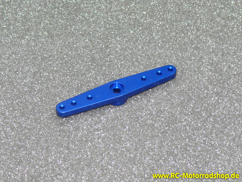 ASA-02: Alu Servoarm 55mm (2 Arme) blau für Futaba Servos ASA-02