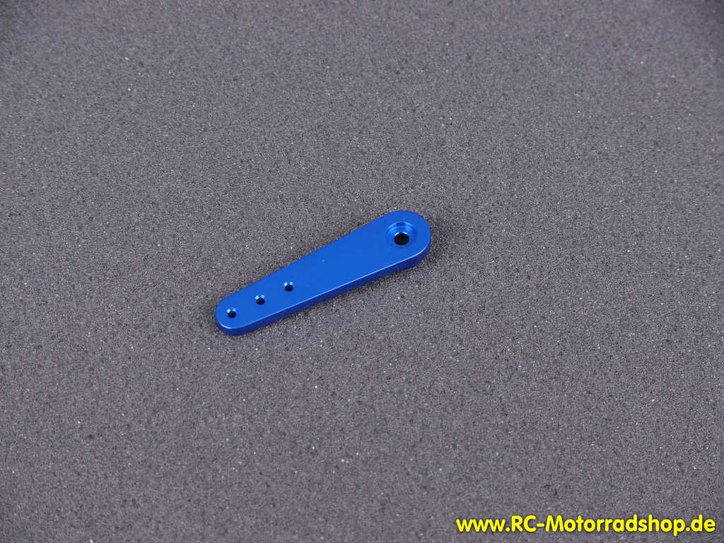 ASA-08: Alu Servoarm 47mm (1 Arm) blau für Futaba Servos ASA-08