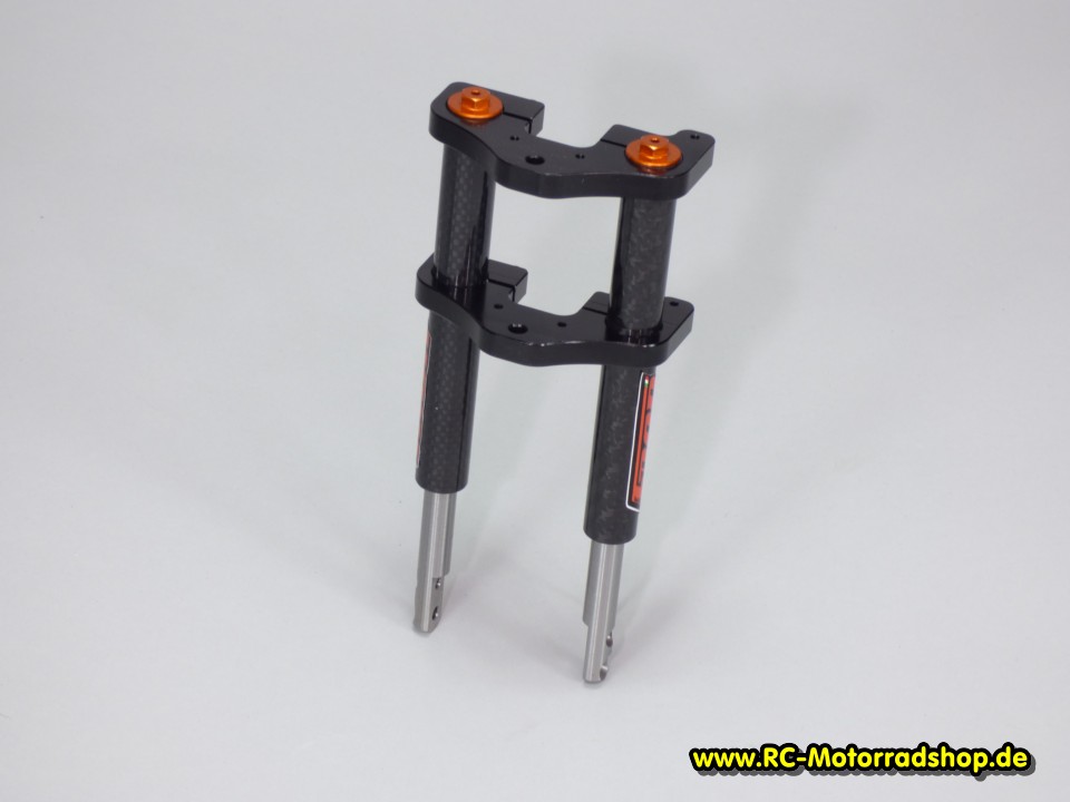 BSFF-02: NF B.I.G. SON hydraulische Vorderradgabel carbon / Gabelbrücken CSF411 BSFF-02