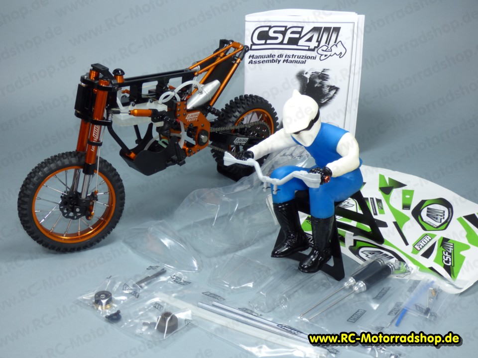 C107-NE: Nuova Faor CSF411 Cross "Factory" Nitro 1:4 C107-NE