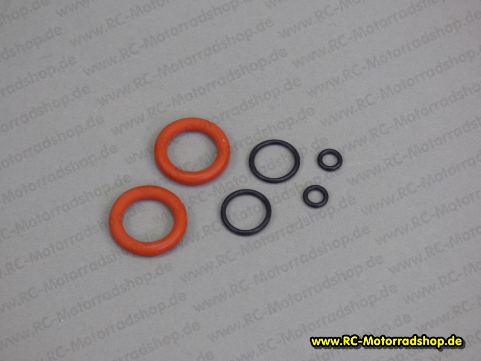 C120: Satz O-Ringe (6) für Vorderradgabel CSF411 C120