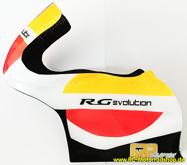 C150020B: RG Evolution 1:5 Verkleidung Vorderteil unlackiert klar - Version 2016 C150020B