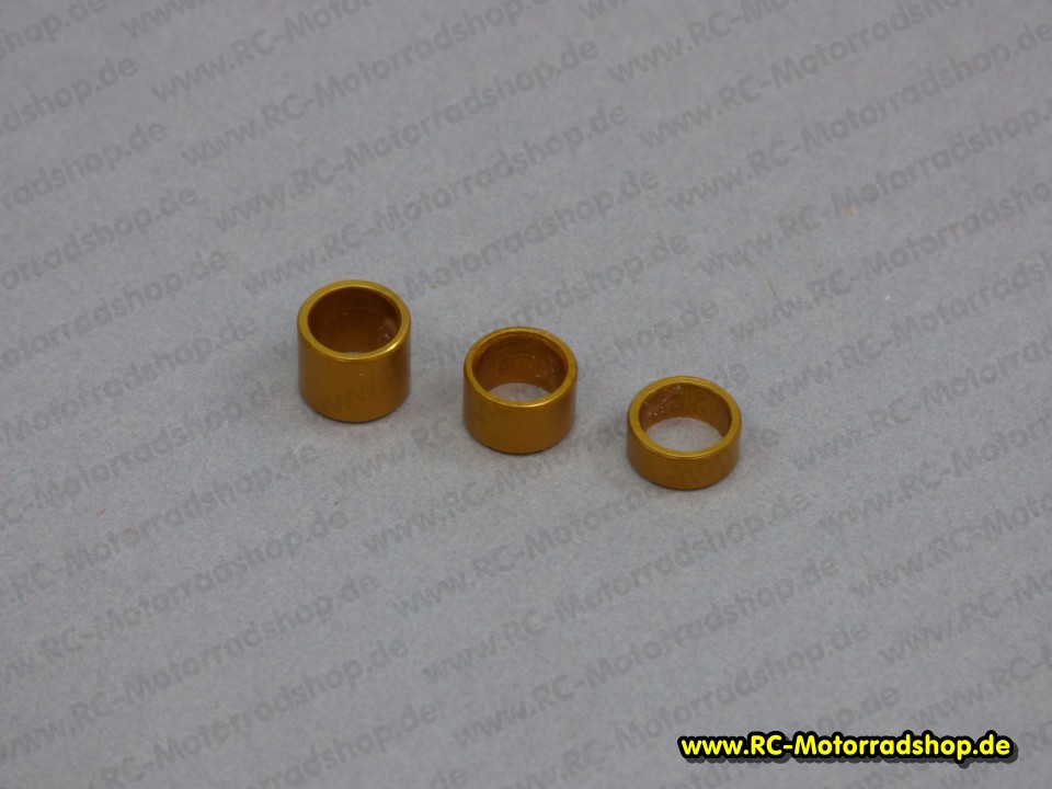 C217: Spacer (2,5mm - 4,8mm - 6,6mm) für Getriebewelle CSF411 C217