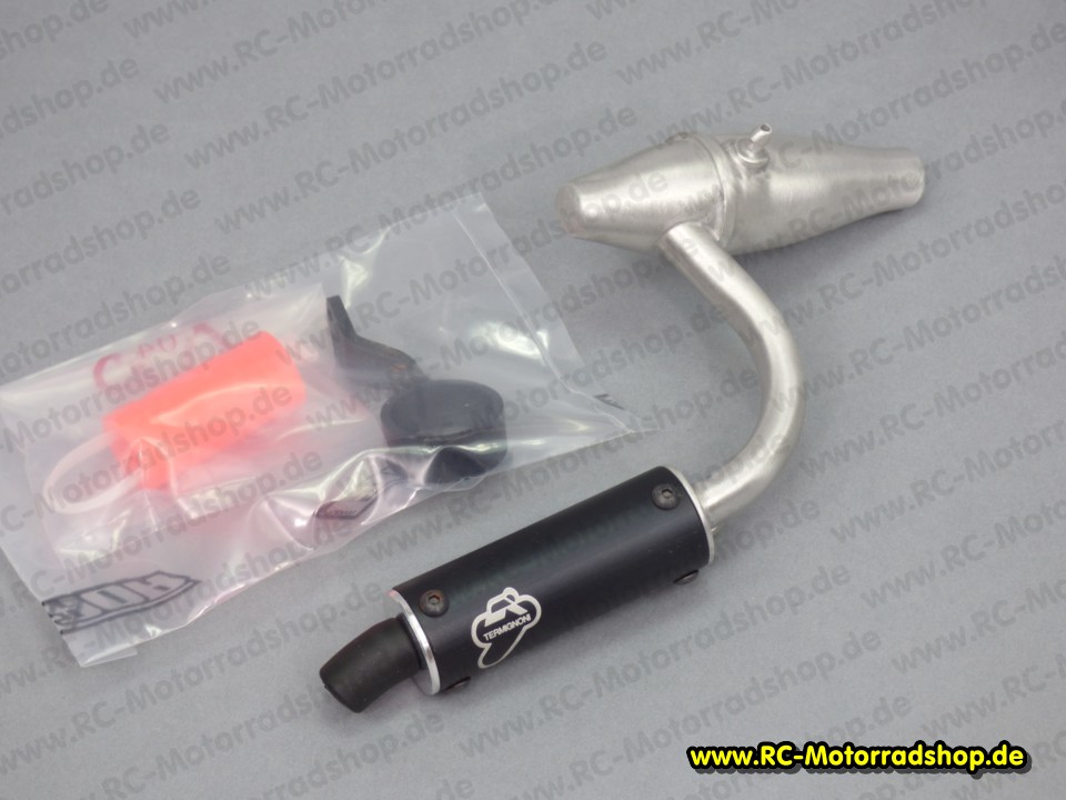 C228: Auspuff komplett mit Endtopf CSF411 Nitro C228
