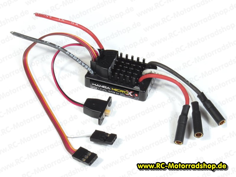 CC-010-0147-00: Castle Creations Mamba Micro X Extreme Brushless ESC waterproof CC-010-0147-00