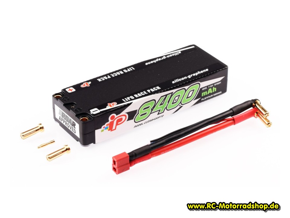 CC2S8400PT2: Hardcase-Lipo Intellect High Power Graphene HV 7,6V - 8400mAh - 120C - 64Wh CC2S8400PT2