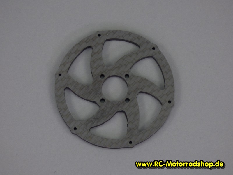 CS-01H: Carbon-Felgenstern 1:5 hinten für RG Modelle CS-01H