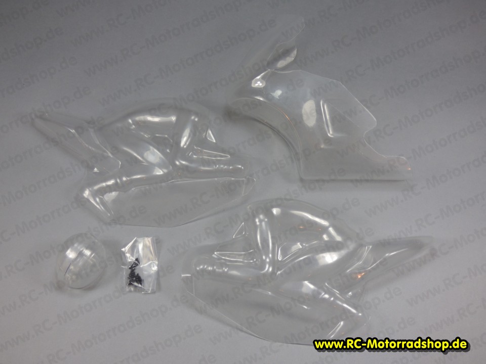 FJ913-O52: Verkleidung + Fahrerpuppe transparent FJ913 / GT913 FJ913-O52