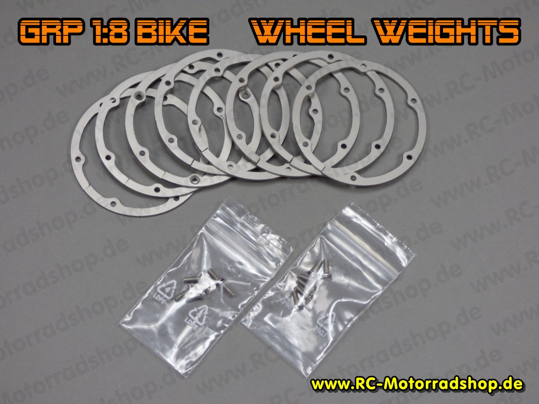 GR03C: GRP 1:8 Satz WMS-Gewichte für Felge GK53 GR03C