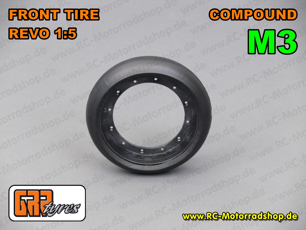 GRY12-M3: GRP 1:5 Bike-Reifen REVO Slick vorne - Compound M3 (SuperSoft) GRY12-M3
