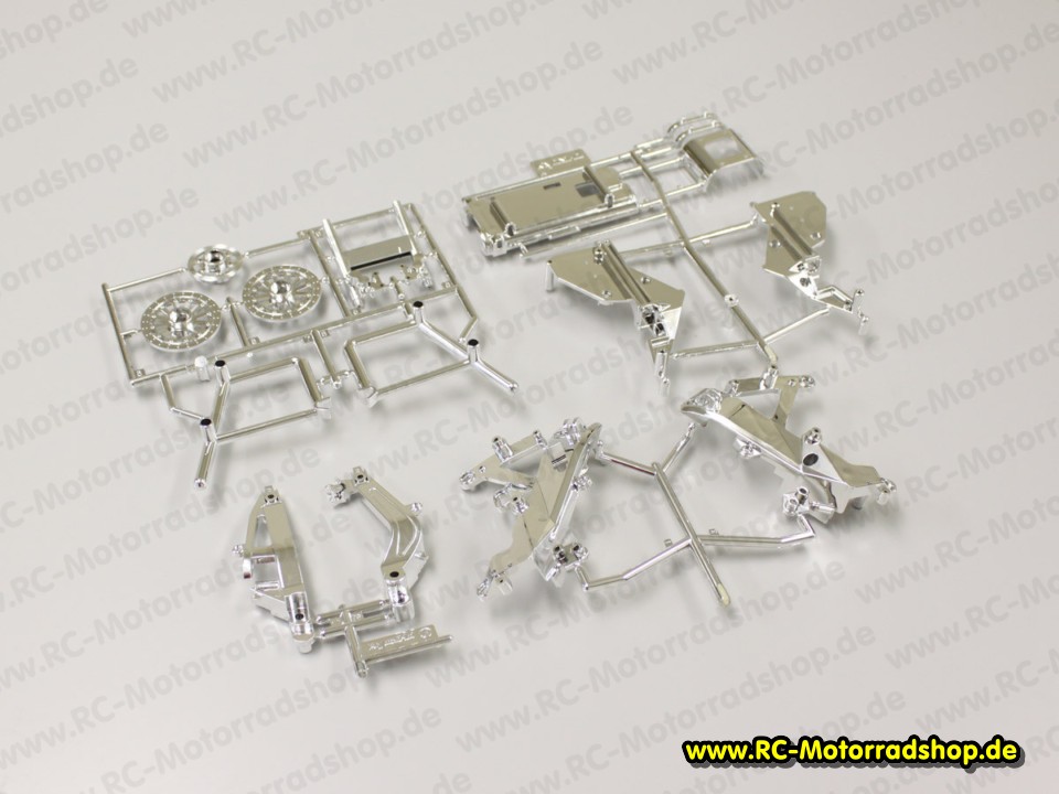 K.GPW13B: Rahmensatz verchromt Kyosho 1:8 Hanging On Racer K.GPW13B