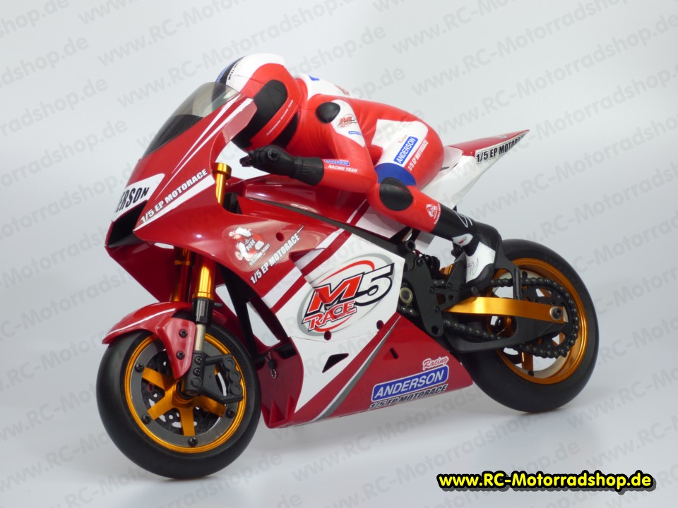 M5002DLX: Anderson 1:5 EP Motorace "DELUXE" rot M5002DLX